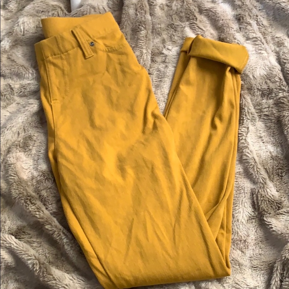 Yellow Jeggings